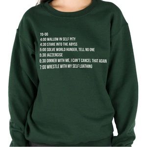 The Grinch To-Do List Crewneck